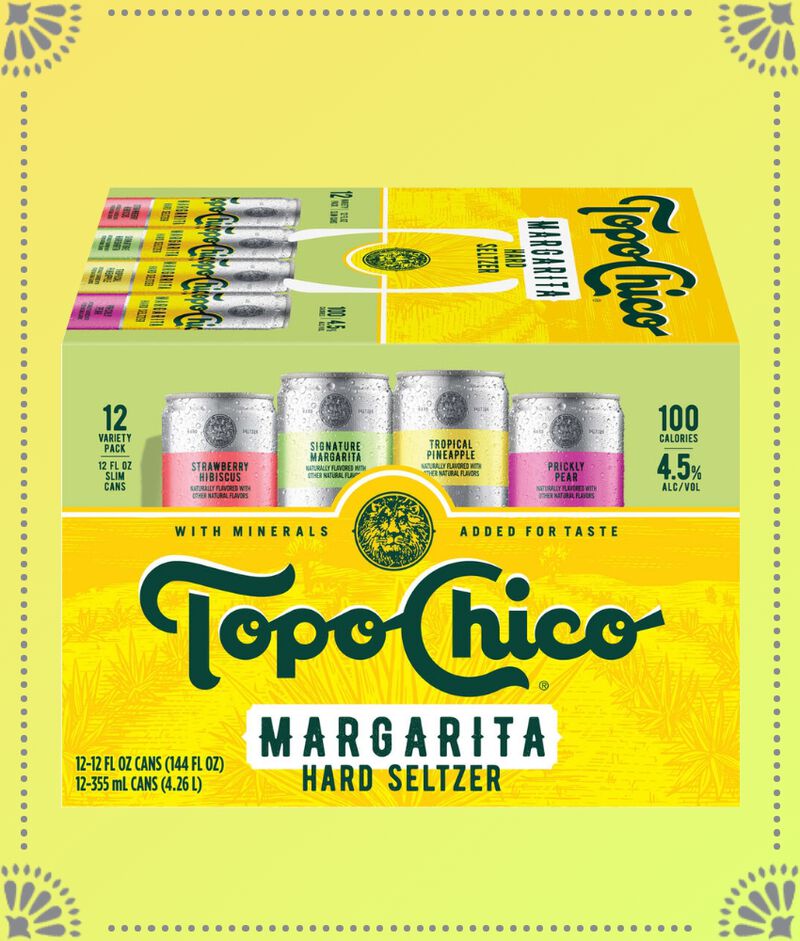 Case of Topo Chico Hard Seltzer Margarita Variety Pack