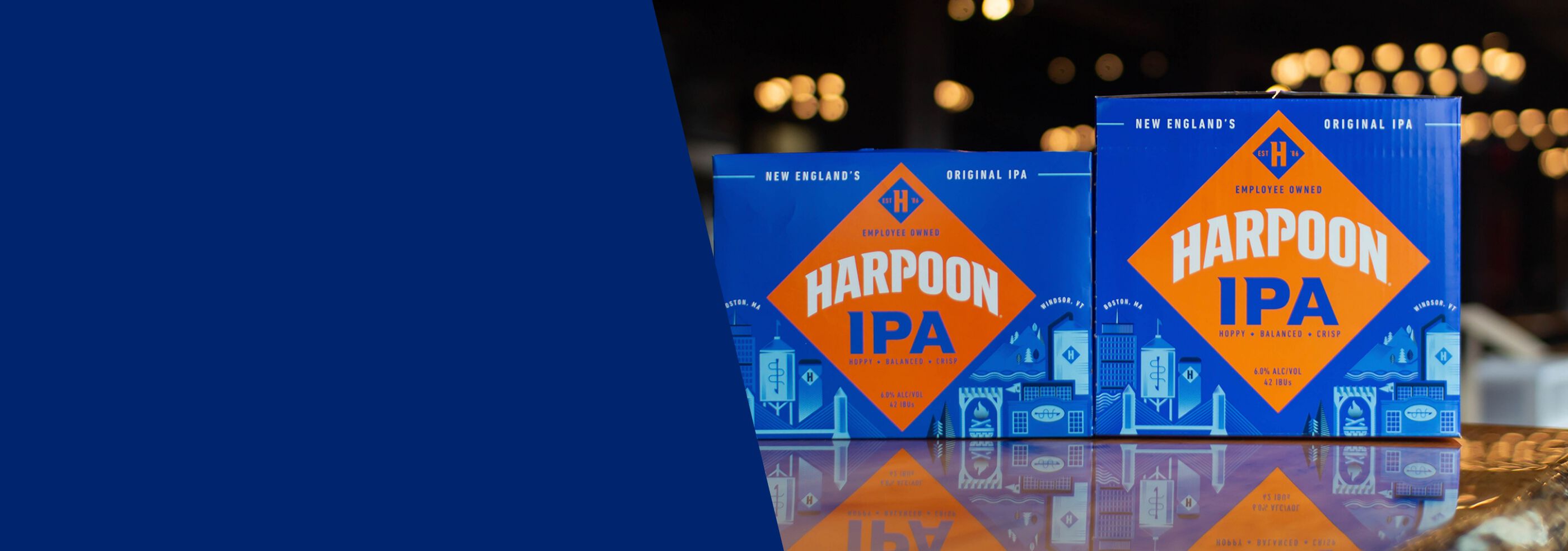 Cases of Harpoon IPA