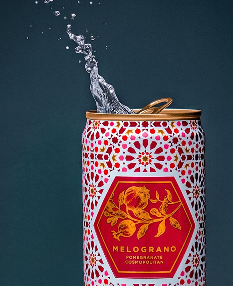 Can of Melograno Premium Craft Cocktail