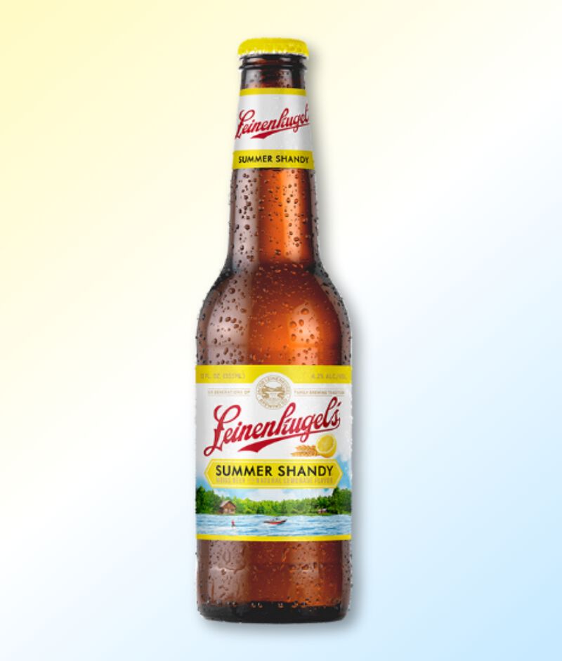 A bottle of Leinenkugel's Summer Shandy