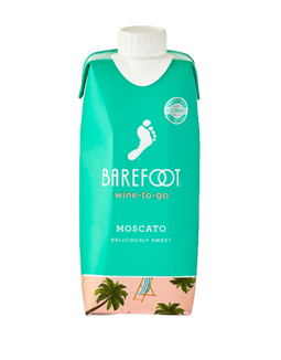 Barefoot-To-Go Moscato White Wine Tetra, , main_image