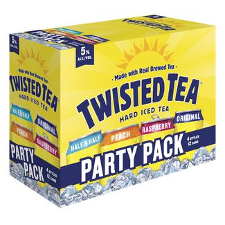 Twisted Tea Variety Party Pack Hard Iced Tea - Main