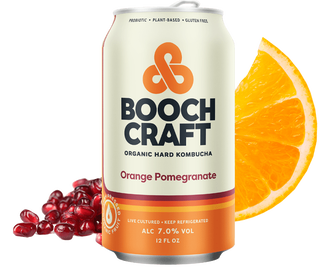 Boochcraft Kombucha Orange Pomegranate, , main_image_2