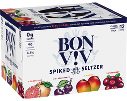 BON & VIV Spiked Seltzer Variety Pack, , main_image