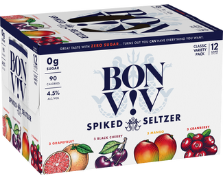 BON & VIV Spiked Seltzer Variety Pack, , main_image