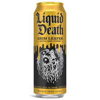 Liquid Death Iced Black Tea, Grim Leafer, , main_image