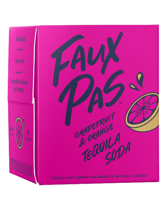 Faux Pas Grapefruit & Orange Tequila Soda, , main_image_2