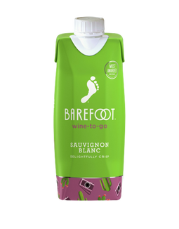 Barefoot-To-Go Sauvignon Blanc White Wine Tetra, , main_image