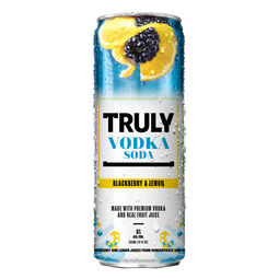 Truly Vodka Seltzer Blackberry Lemon, , main_image