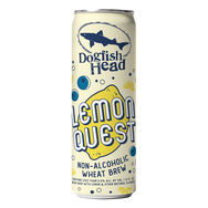 Dogfish Head Lemon Quest Non-Alcoholic Wheat Brew, , main_image
