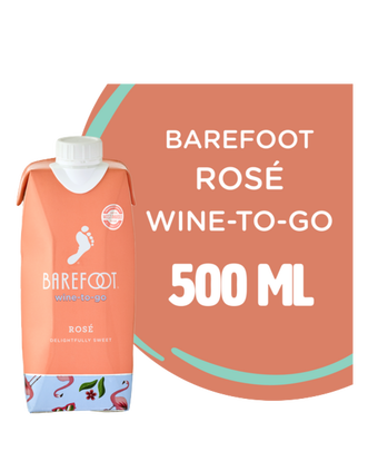 Barefoot-To-Go Rose Wine Tetra, , main_image_2