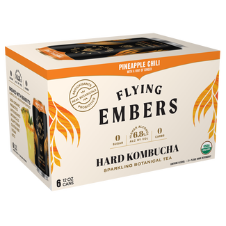 Flying Embers Pineapple Chili Hard Kombucha - Main
