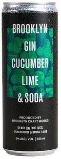 Brooklyn Gin Cucumber Lime Soda, , main_image