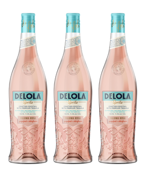 3-Bottle Delola Paloma Rosa Spritz (750ml) - Main