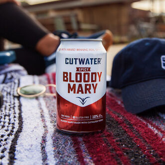 Cutwater Spicy Bloody Mary Can - Lifestyle