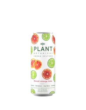 Plant Botanical Blood Orange Lime Botanical Vodka Seltzer - Main