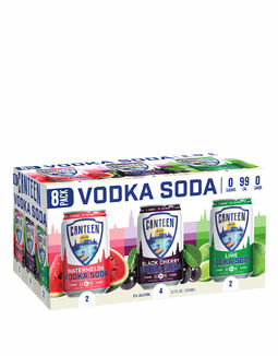 Canteen Vodka Soda Traditional Variety Pack, , main_image